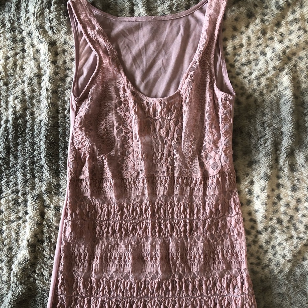 Lacy tank